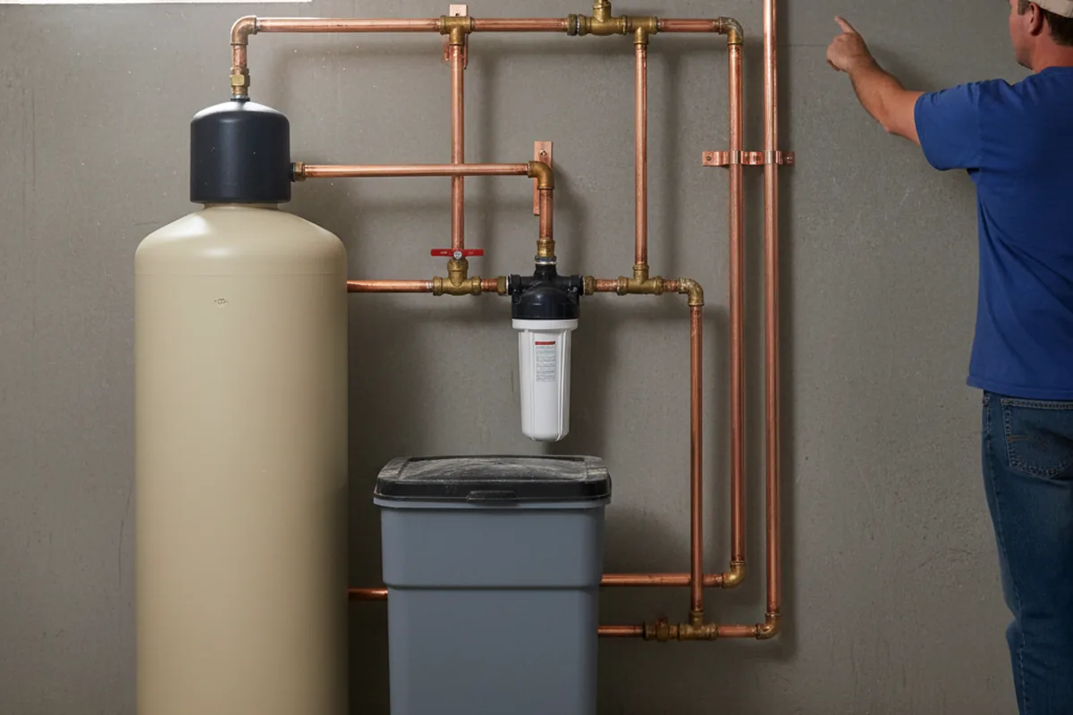 Whole-house water treatment system installed in Estacada